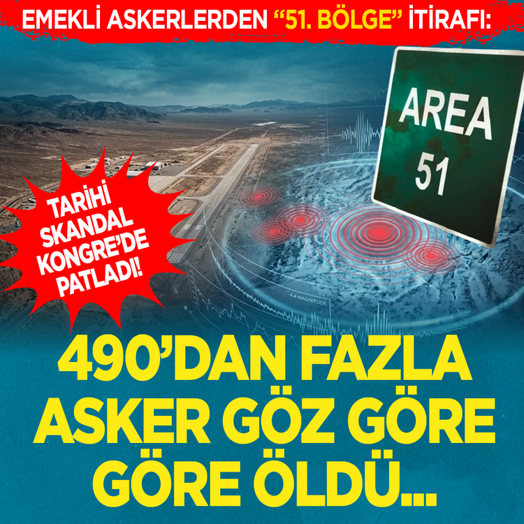 Emekli askerlerden "51. Bölge" itirafı: Tarihi skandal Kongre'de patladı! 490'dan fazla asker göz göre göre öldü...