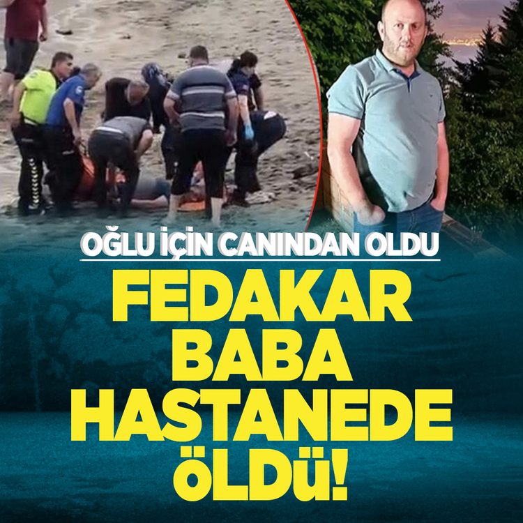 Oğlu için canından oldu! Fedakar baba hastanede öldü!