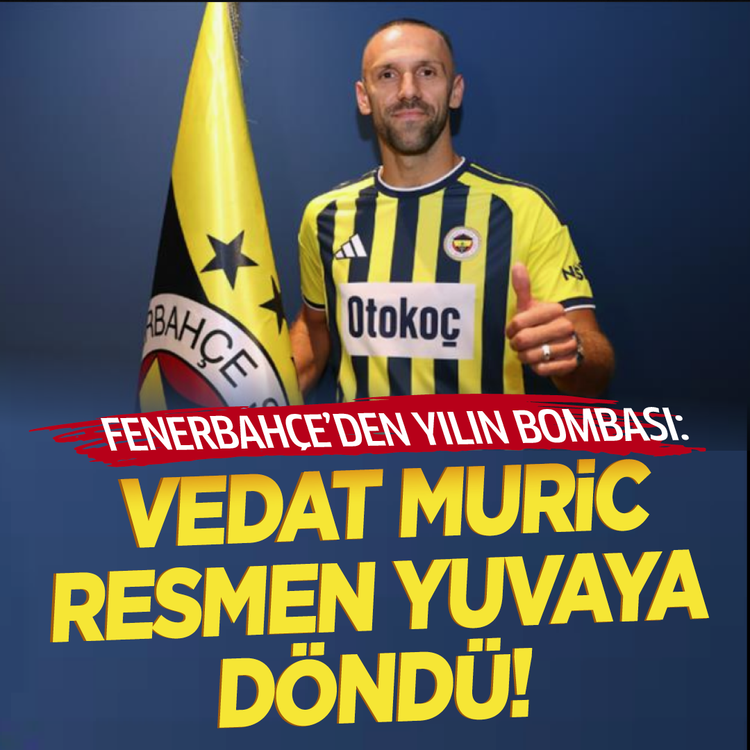 Fenerbahçe'den yılın bombası: Vedat Muric resmen yuvaya döndü!