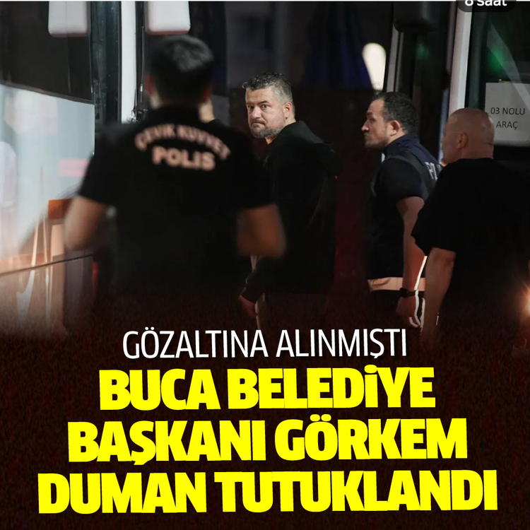 Gözaltına alınmıştı: Buca Belediye Başkanı Görkem Duman tutuklandı
