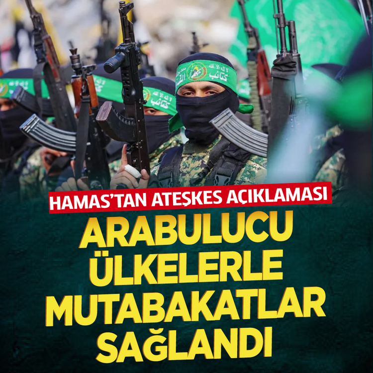 Hamas: Gazze'deki ateşkesin uygulanmasıyla ilgili arabulucu ülkelerle geniş mutabakatlar sağlandı