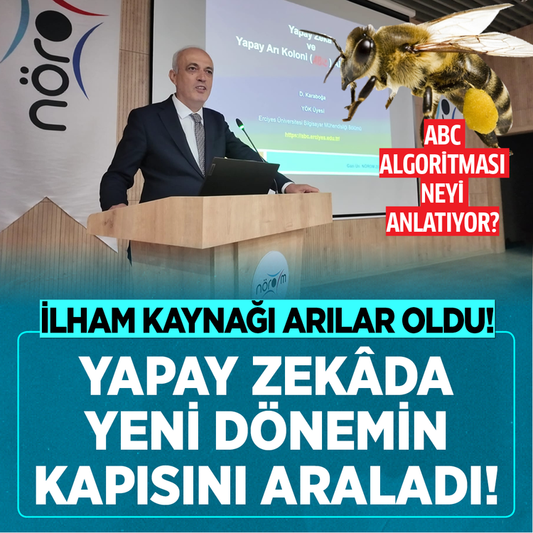 İlham kaynağı arılar oldu! Yapay zekâda yeni dönemin kapısını araladı! ABC algoritması neyi anlatıyor?