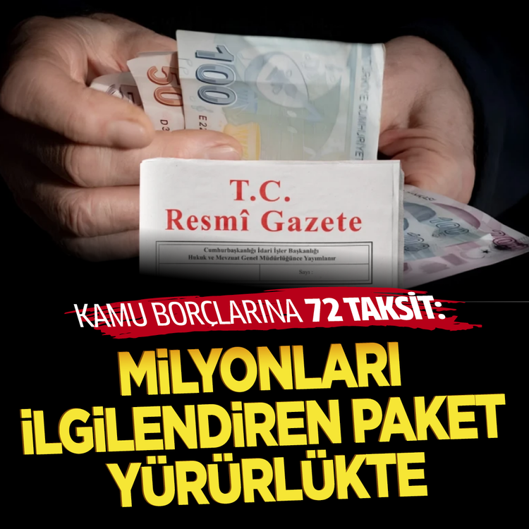 Borçluya 72 ay nefes: Milyonları ilgilendiren paket yürürlükte