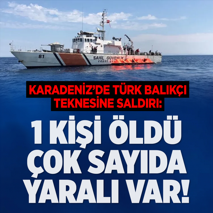 Karadeniz’de Türk balıkçı teknesine saldırı: 1 kişi yaşamını yitirdi çok sayıda yaralı var!