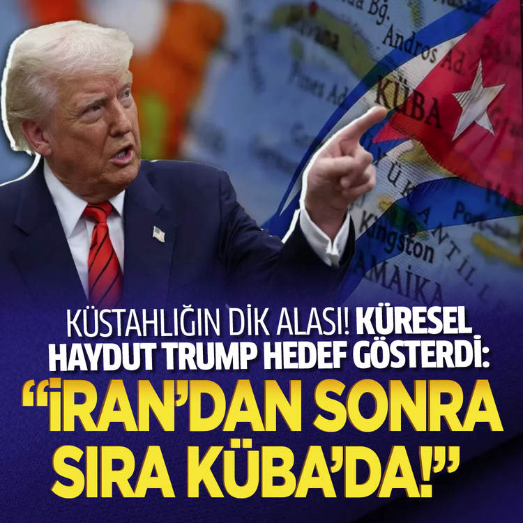 Küstahlığın dik alası! Küresel haydut Trump hedef gösterdi: "İran’dan sonra sıra Küba’da!"