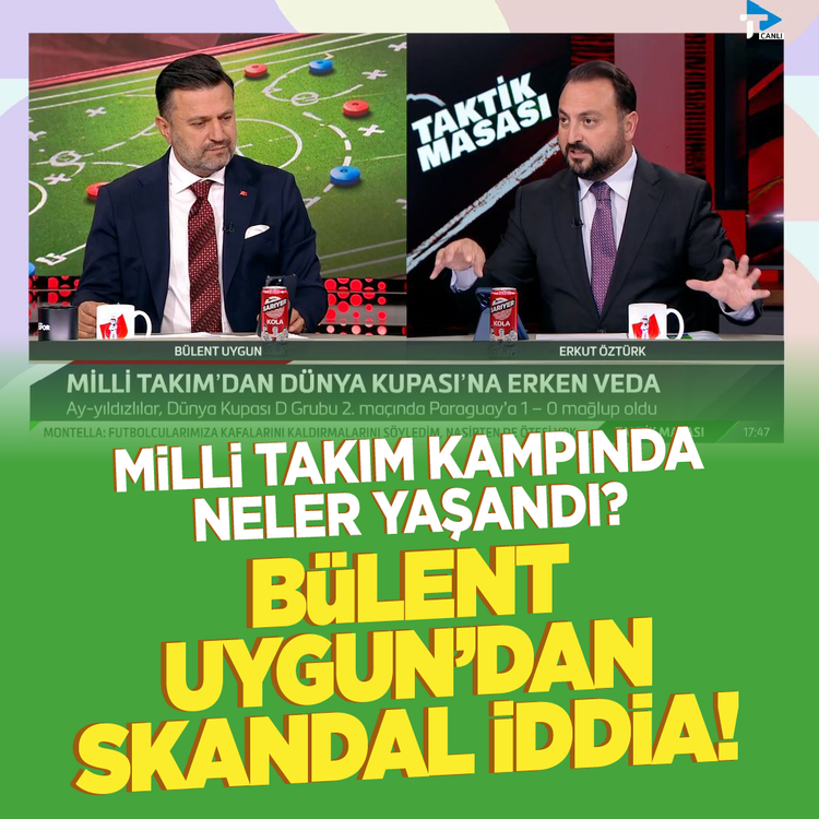 Milli Takım kampında neler yaşandı? Bülent Uygun'dan skandal iddia!