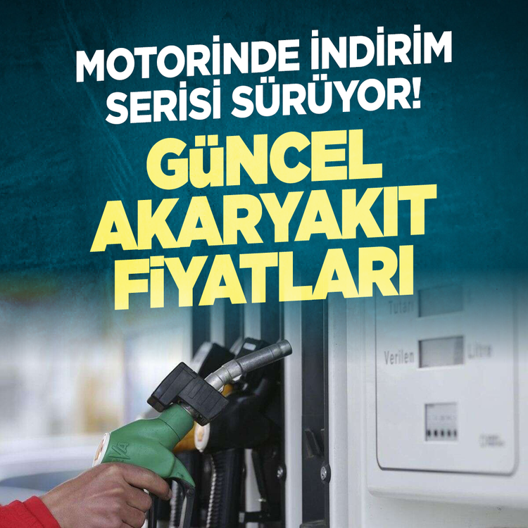 Motorinde indirim serisi sürüyor! Güncel akaryakıt fiyatları