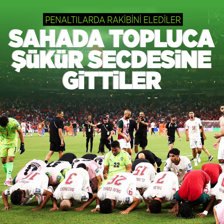 Dünya Kupası'nda inanç kazandı: Fas, portakalları eledi!