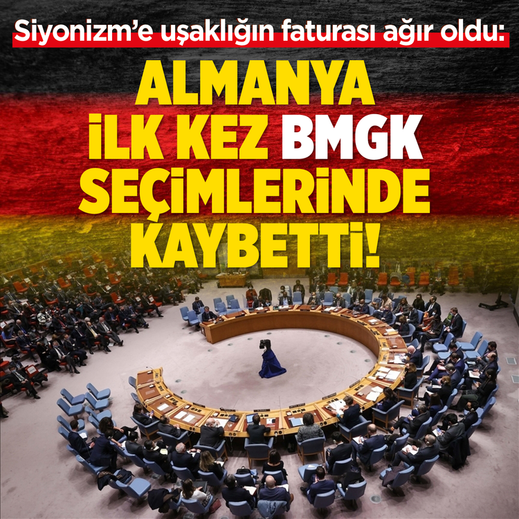 Siyonizm'e uşaklığın faturası ağır oldu: Almanya ilk kez BMGK seçimlerinde kaybetti!