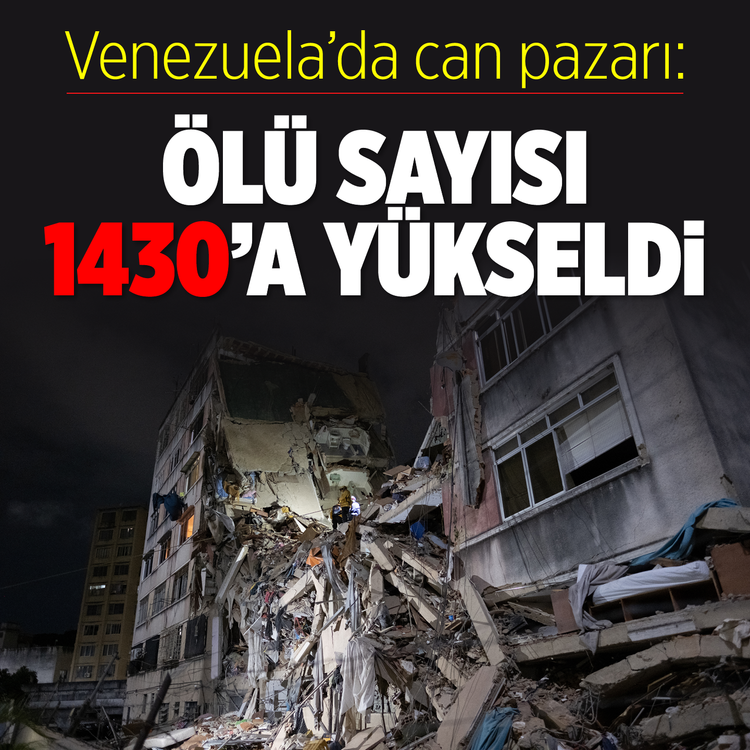 Venezuela’da can pazarı: Ölü sayısı 1430’a yükseldi