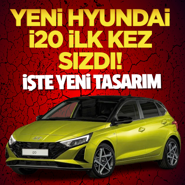 Yeni Hyundai i20 ilk kez sızdı! İşte yeni tasarım
