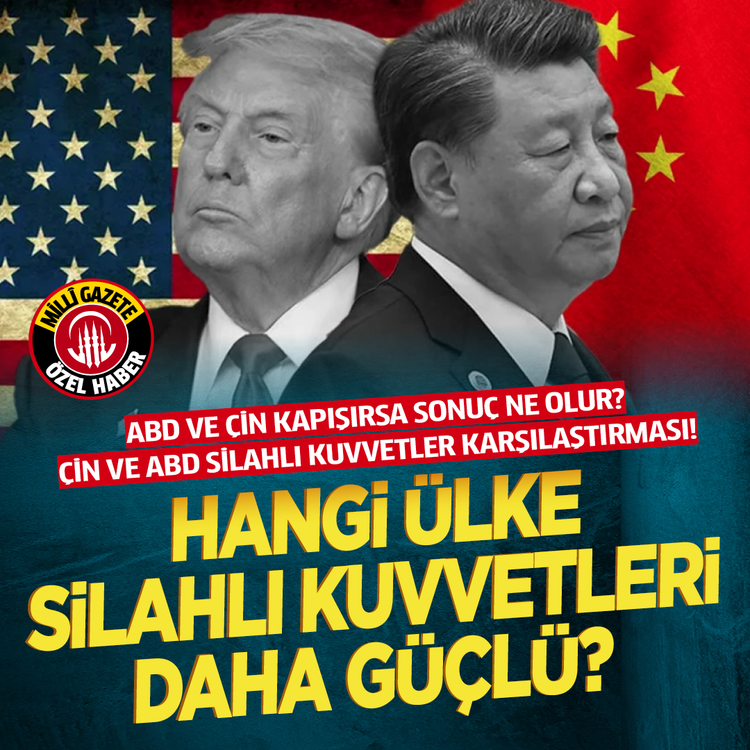 ABD ve Çin kapışırsa sonuç ne olur? Çin ve ABD Silahlı Kuvvetler karşılaştırması! Hangi ülke silahlı kuvvetleri daha güçlü?