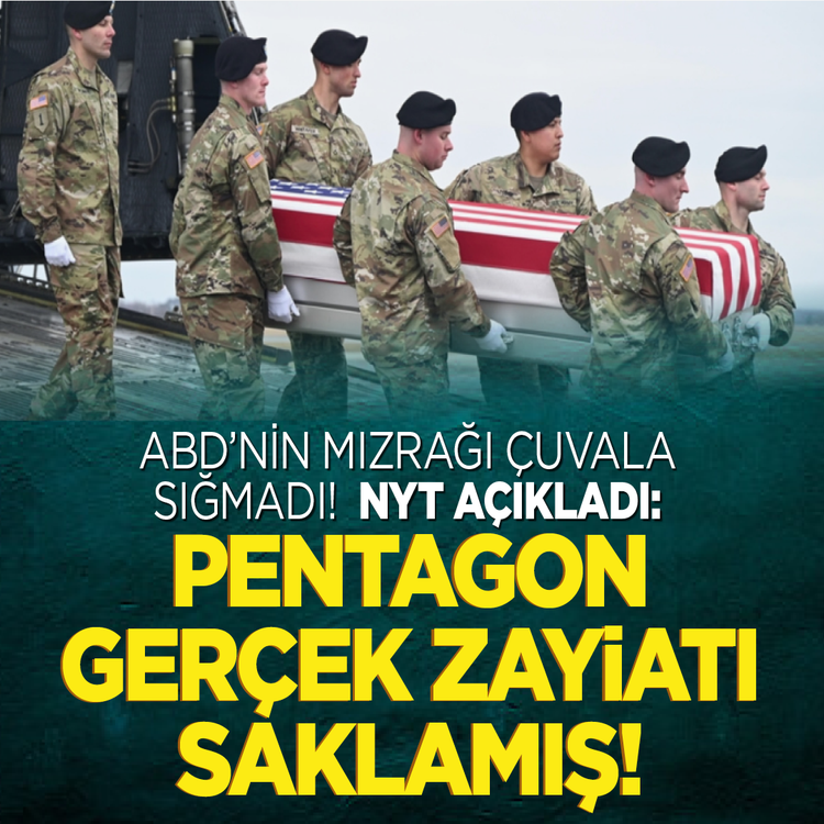 ABD'nin mızrağı çuvala sığmadı! NYT açıkladı: Pentagon gerçek zayiatı saklamış!