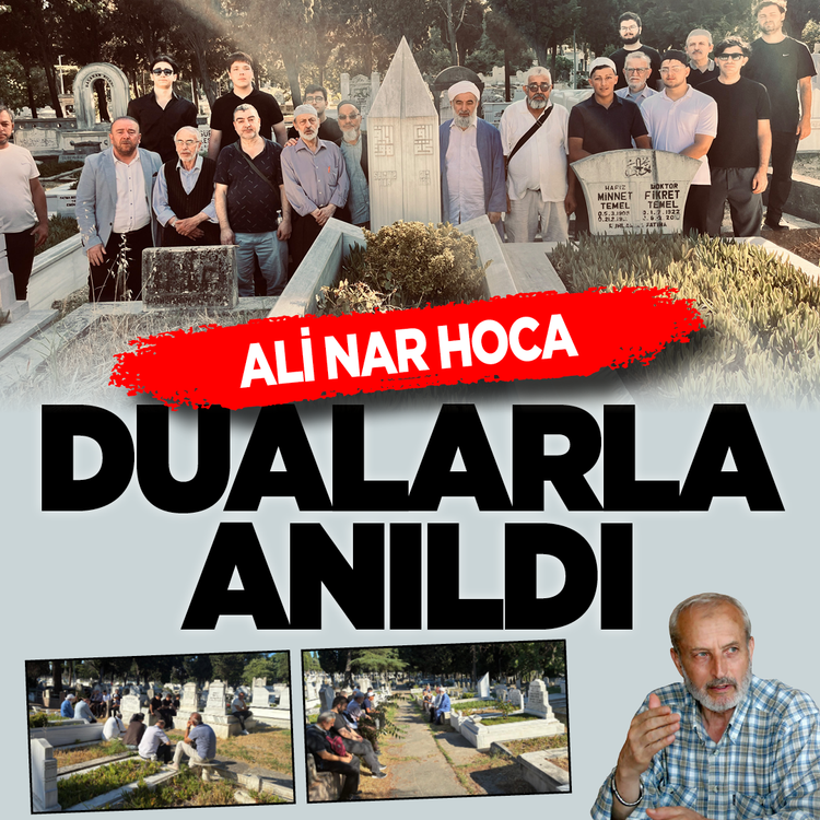 Ali Nar Hoca dualarla anıldı