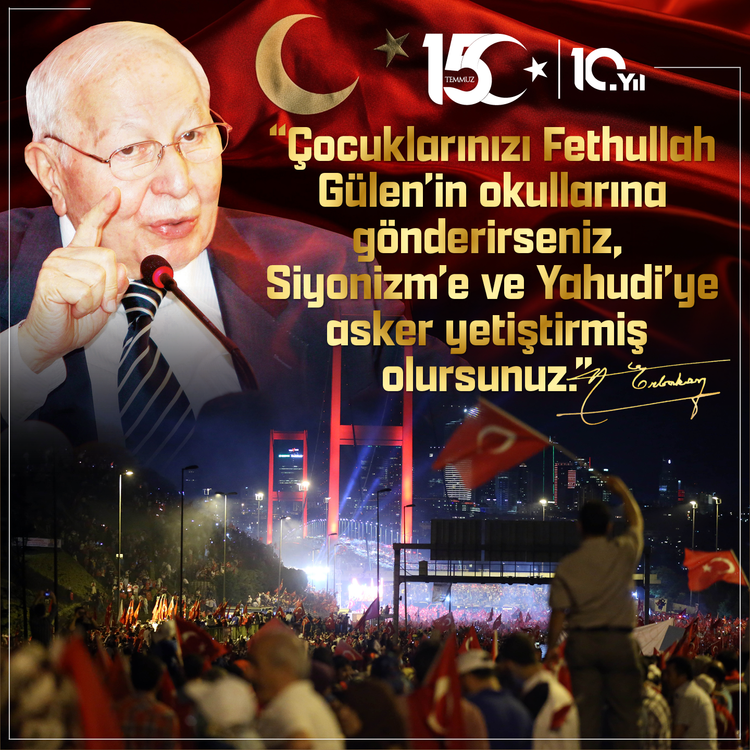 Bize inanmadılar, sonunda silahı millete çevirdiler! Erbakan Hoca’nın yıllar önceki FETÖ uyarısı yeniden gündemde