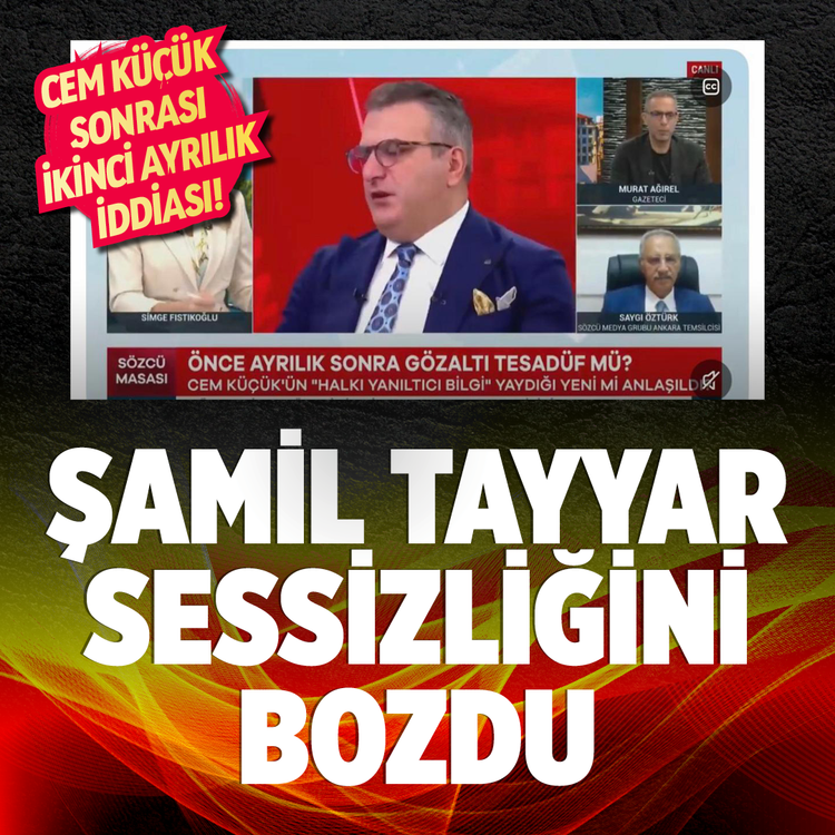 Cem Küçük sonrası ikinci ayrılık iddiası! Şamil Tayyar sessizliğini bozdu