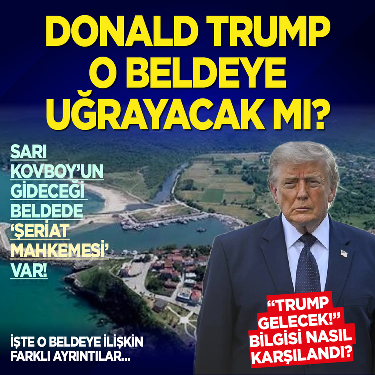 Donald Trump o beldeye uğrayacak mı? Sarı Kovboy’un gideceği beldede ‘şeriat mahkemesi’ var! “Trump gelecek!” bilgisi nasıl karşılandı? İşte o beldeye ilişkin farklı ayrıntılar…
