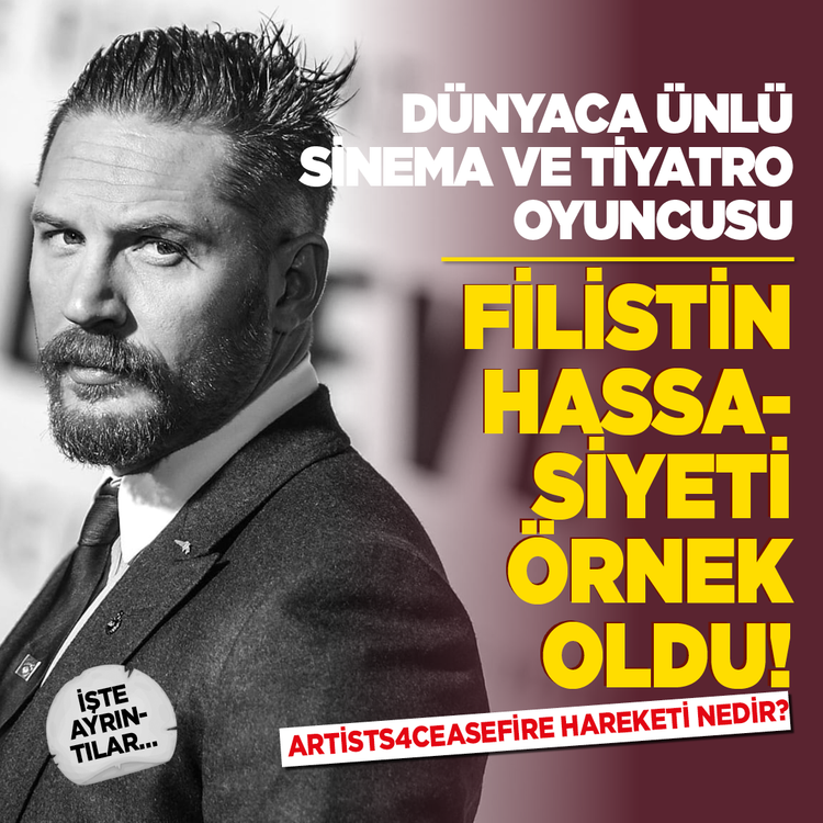 Dünyaca ünlü sinema ve tiyatro oyuncusu! Filistin hassasiyeti örnek oldu! Artists4ceasefire hareketi nedir? İşte ayrıntılar...