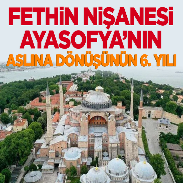 Ayasofya'nın ibadete açılışında 6. yıl! 30 milyondan fazla ziyaretçi