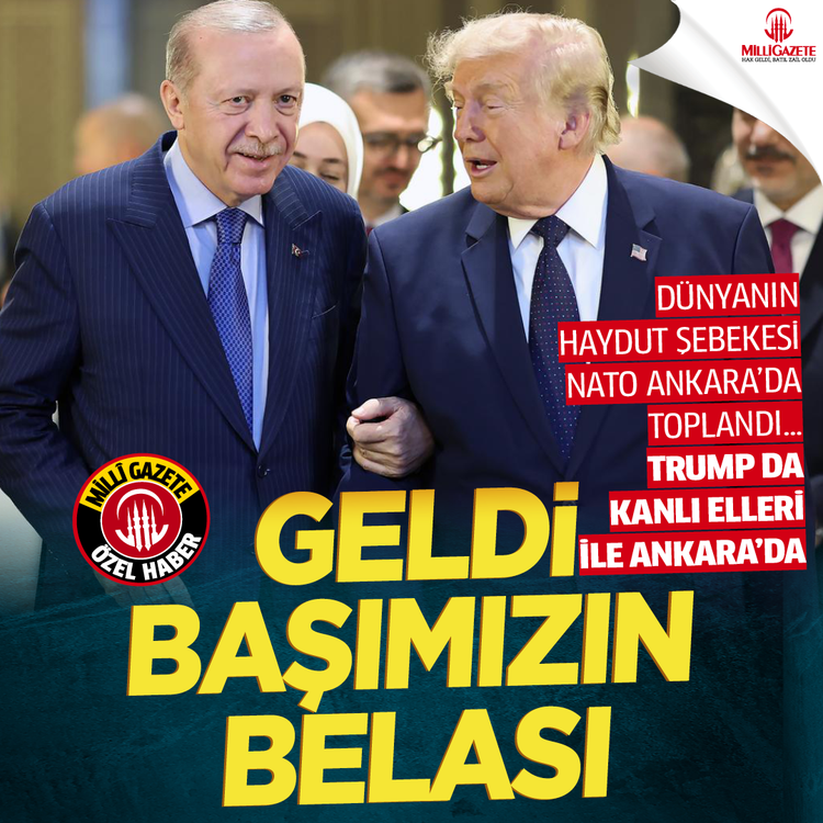Dünyanın haydut şebekesi NATO Ankara’da toplandı… Trump da kanlı elleri ile Ankara’da...Geldi başımızın belası