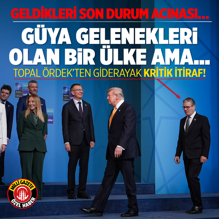 Topal Ördek’ten giderayak kritik itiraf! Güya gelenekleri olan bir ülke ama… Geldikleri son durum acınası…