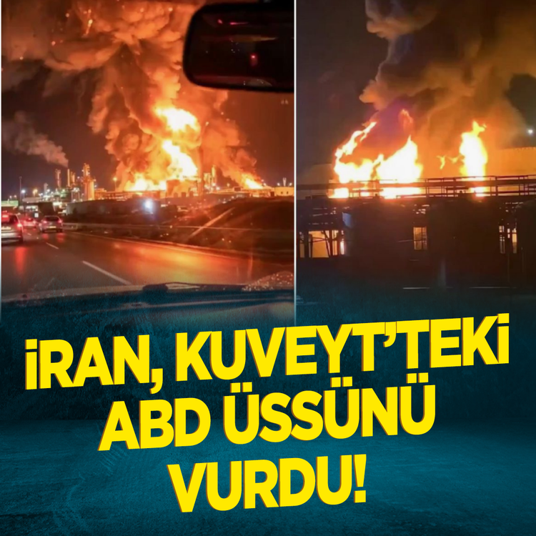 İran Kuveyt'teki ABD üssünü vurdu!