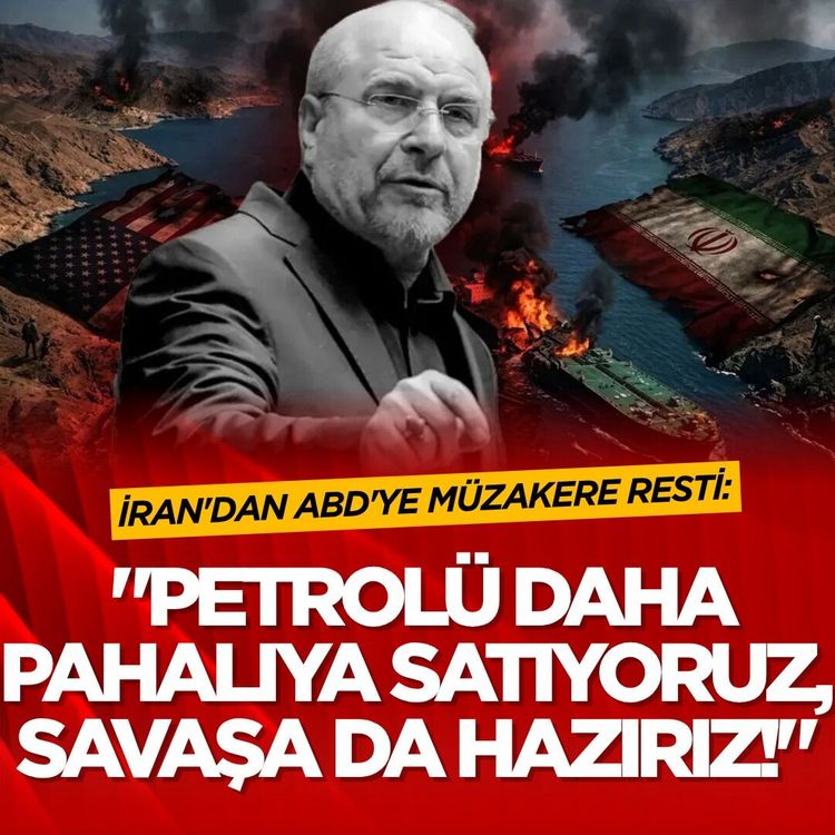 İran'dan ABD'ye müzakere resti: "Petrolü daha pahalıya satıyoruz, savaşa da hazırız!"