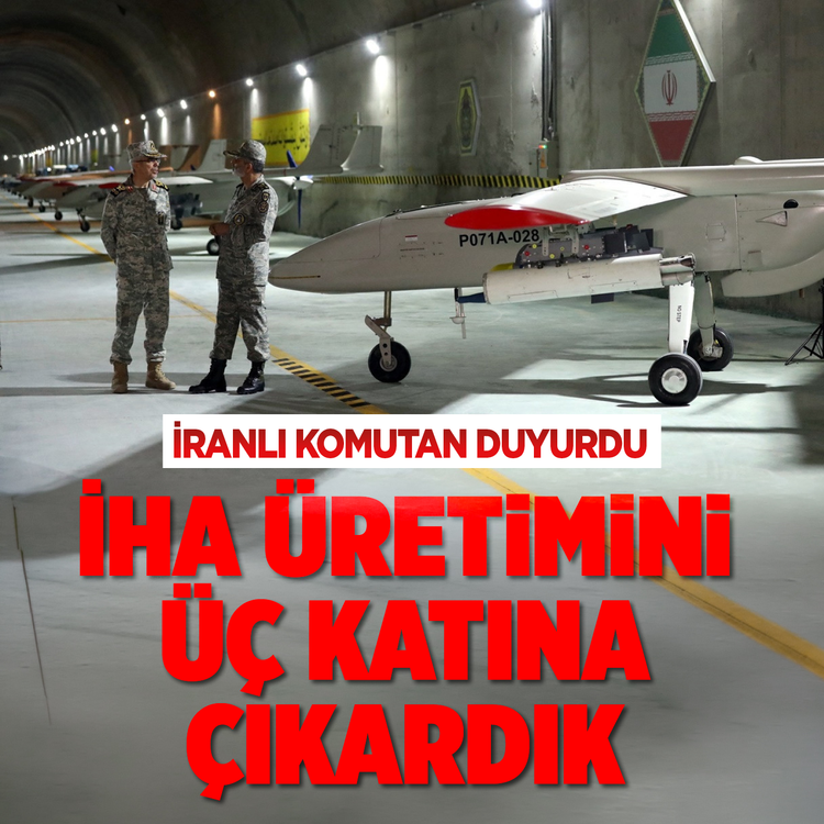 İranlı komutan duyurdu: İHA üretimini üç katına çıkardık