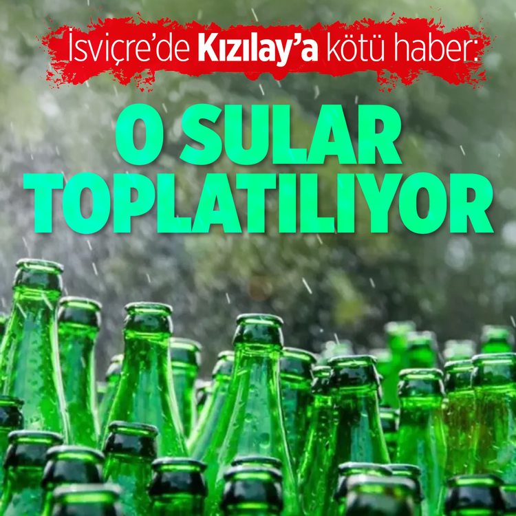 İsviçre'de Kızılay'a kötü haber: O sular toplatılıyor