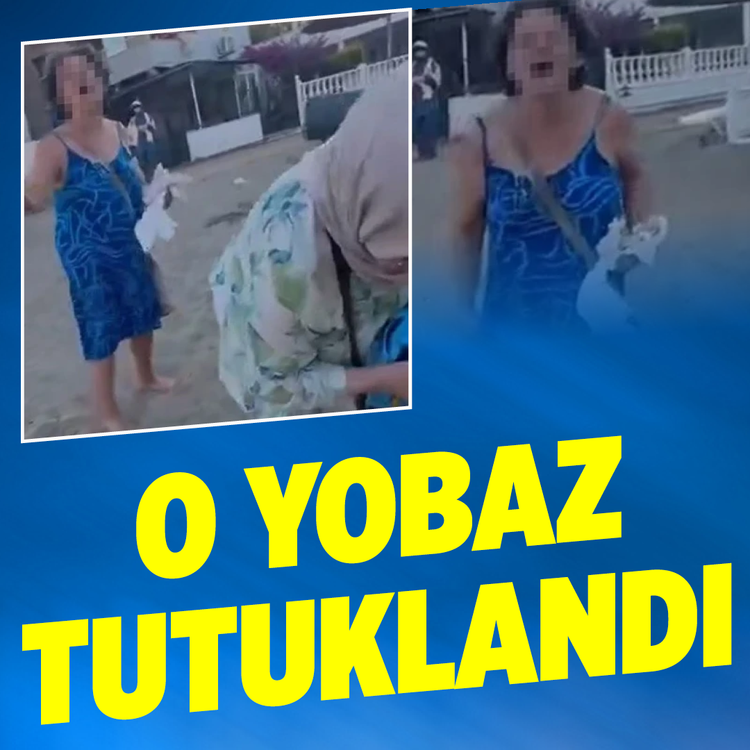 Plajda Anne ve Kıza dehşeti yaşatan yobaz tutuklandı