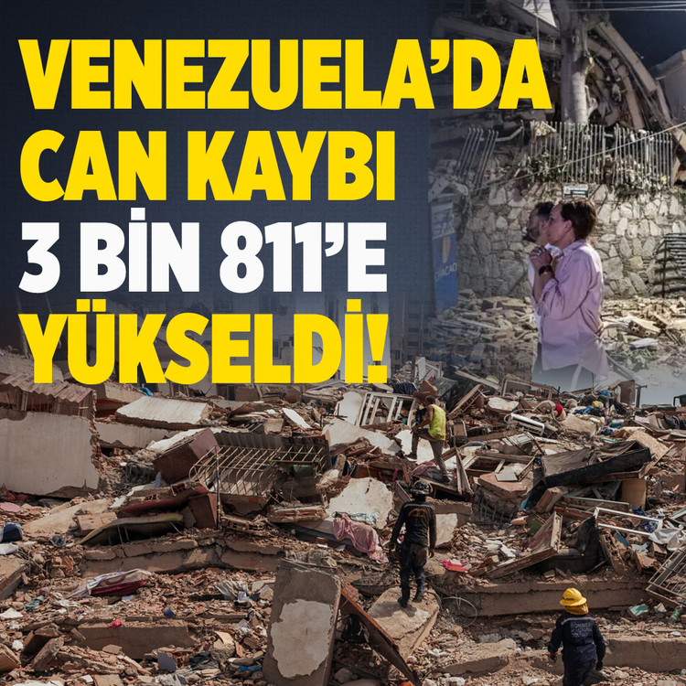 Venezuela'da can kaybı 3 bin 811'e yükseldi!