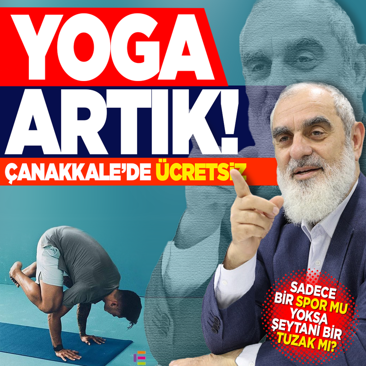 Yoga artık Çanakkale'de ücretsiz! Sadece bir spor mu yoksa şeytani bir tuzak mı?