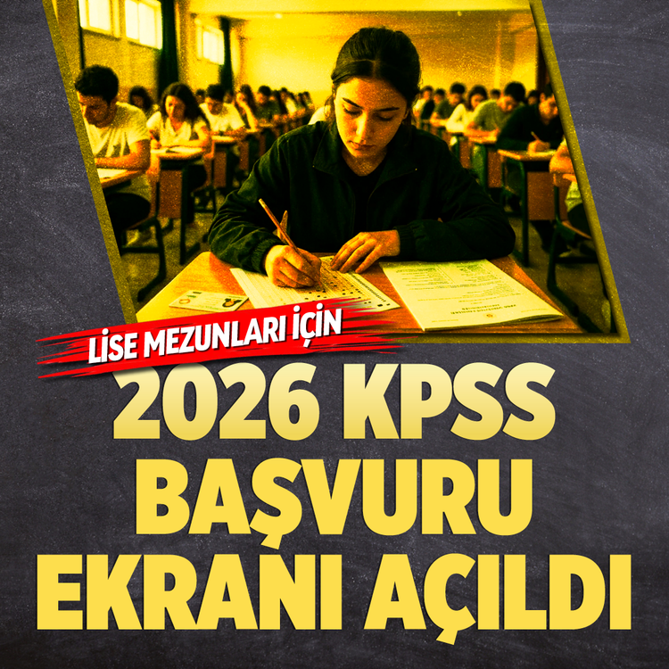 Lise mezunları için 2026 KPSS başvuru ekranı açıldı