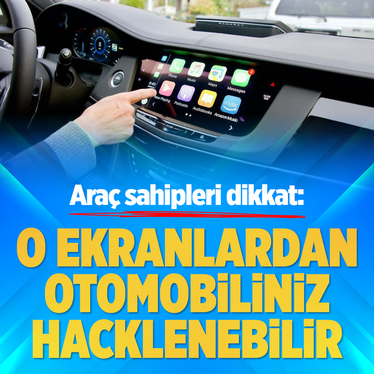 Araç sahipleri dikkat: O ekranlardan otomobiliniz hacklenebilir