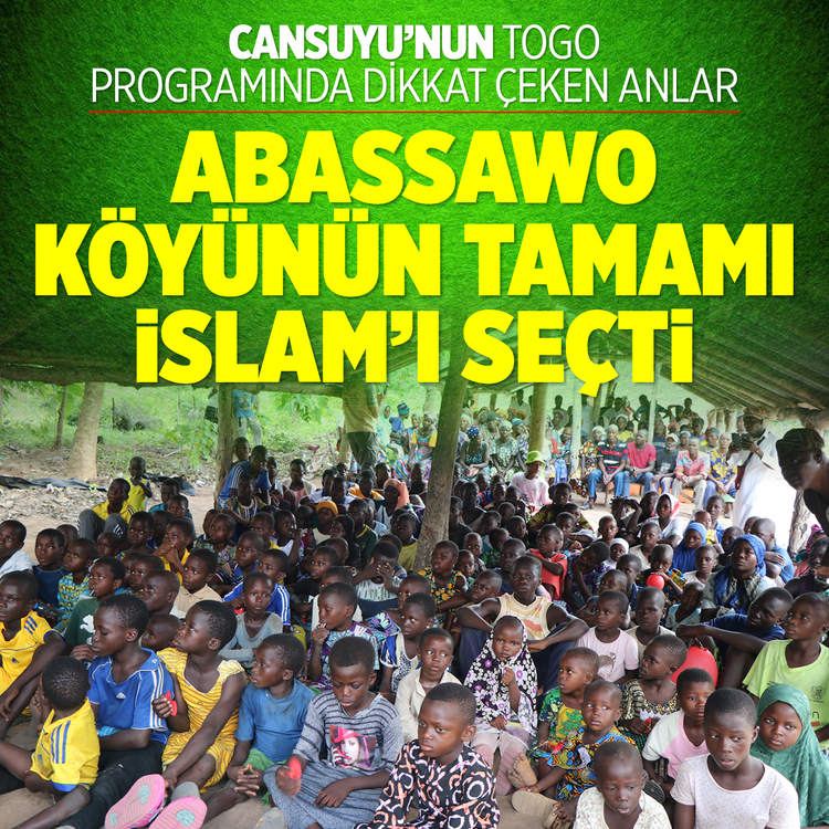 Togo’da dikkat çeken gelişme: Bir köyün tamamı İslam’ı seçti
