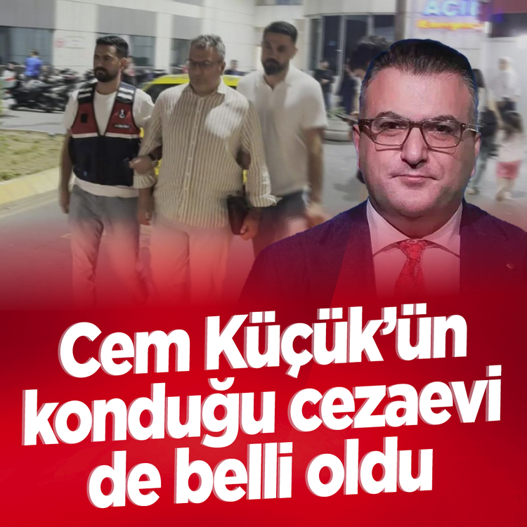Gazeteci Cem Küçük'ün konulduğu cezaevi belli oldu