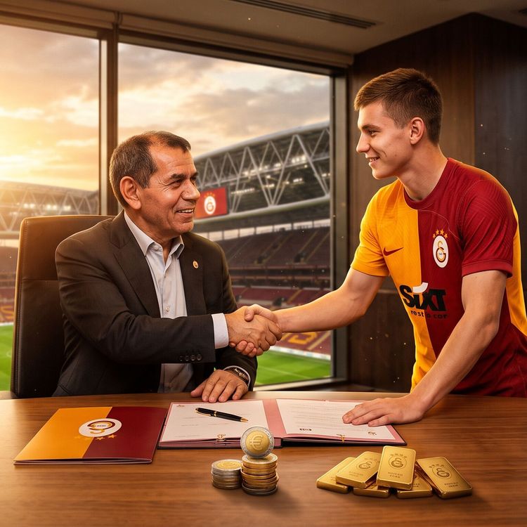Dursun Özbek'in hayali gerçek oluyor! Yıldız futbolcu Galatasaray'da