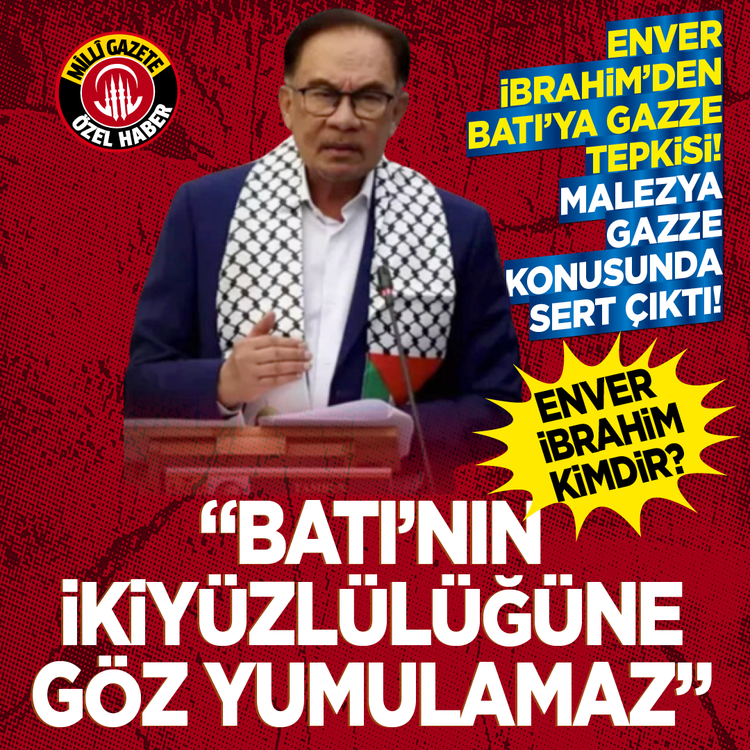 Enver İbrahim’den Batı’ya Gazze tepkisi: Batı’nın ikiyüzlülüğüne göz yumulamaz