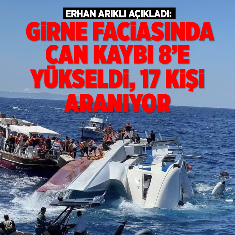 Erhan Arıklı açıkladı: Girne faciasında can kaybı 8’e yükseldi, 17 kişi aranıyor