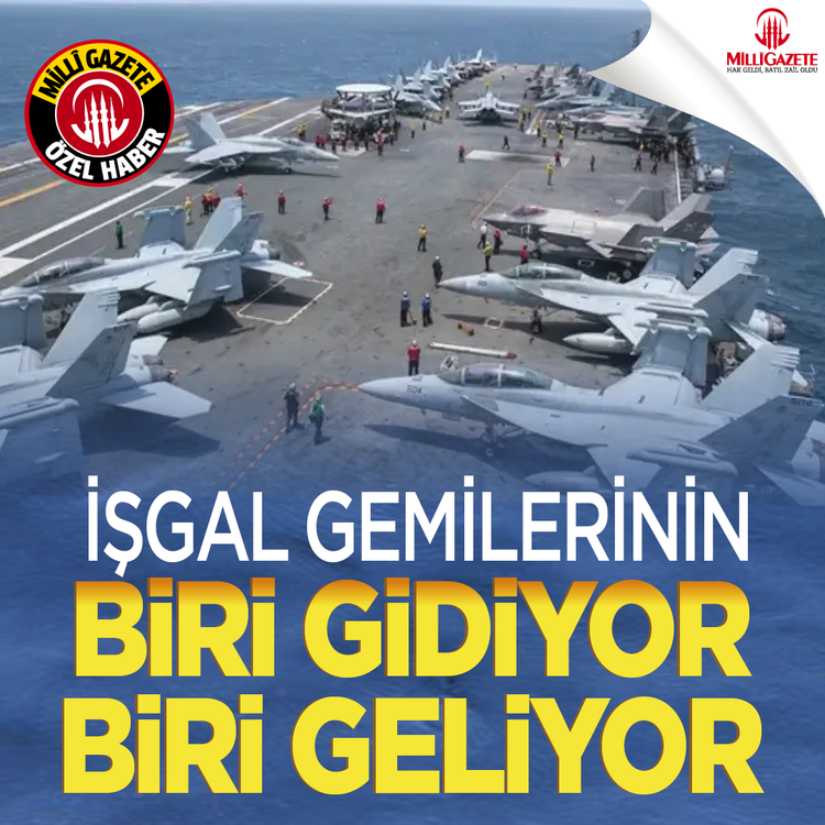 İşgal gemilerinin biri gidiyor biri geliyor!