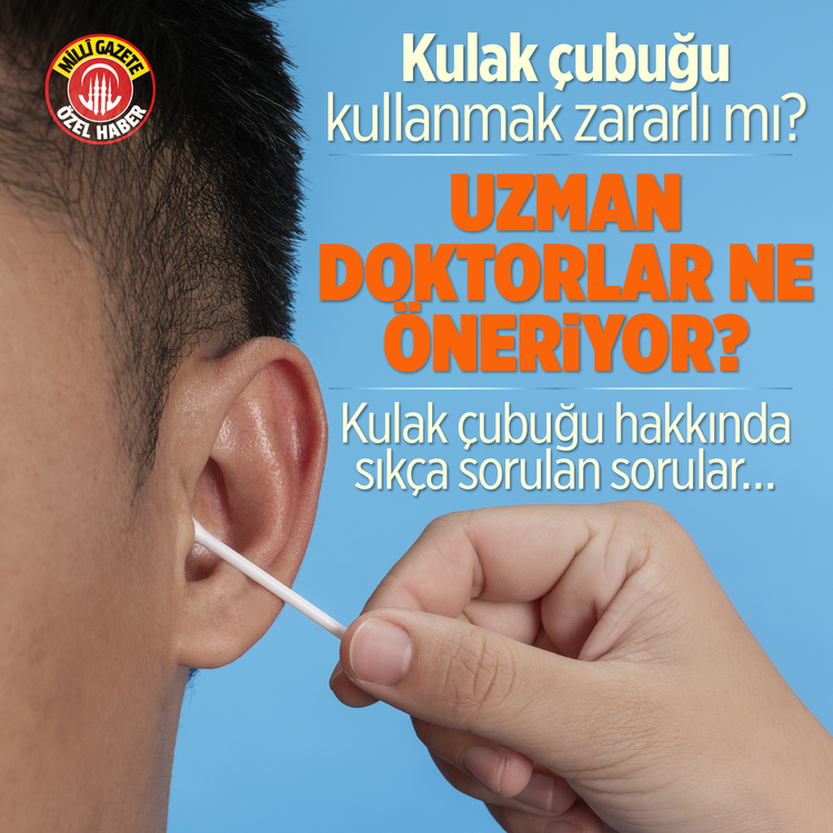 Kulak çubuğu kullanmak zararlı mı? Uzman doktorlar ne öneriyor? Kulak çubuğu hakkında sıkça sorulan sorular…