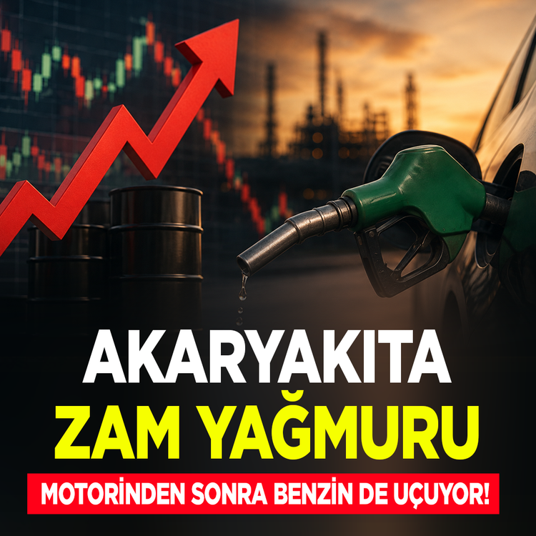 Akaryakıtta zam yağmuru! Motorinden sonra benzin de uçuyor!