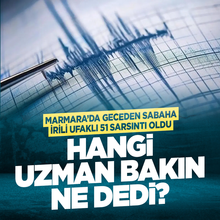Marmara’da geceden sabaha 51 sarsıntı: Korkulan İstanbul depremi mi geliyor?