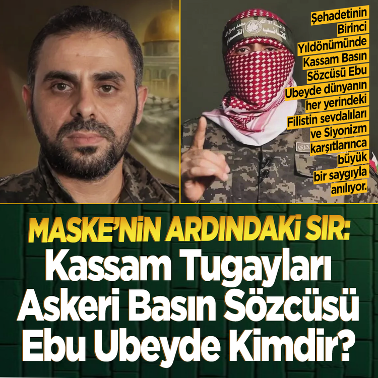 Maske’nin ardındaki sır: Kassam Tugayları askeri basın sözcüsü Ebu Ubeyde kimdir?