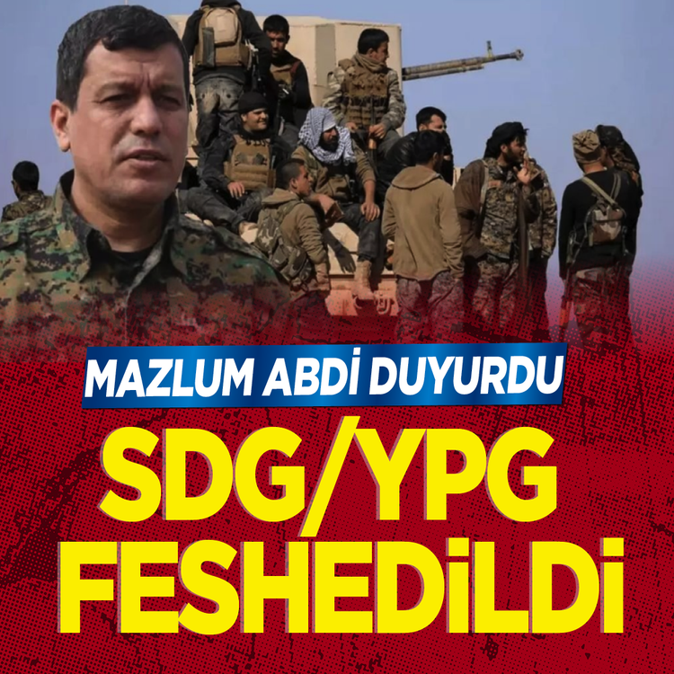 Mazlum Abdi SDG'nin feshedildiğini duyurdu