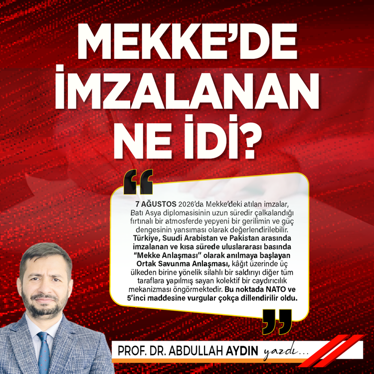 Mekke’de imzalanan ne idi?