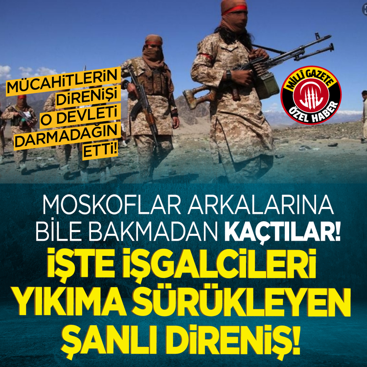 Mücahitlerin direnişi o devleti darmadağın etti! Moskoflar arkalarına bile bakmadan kaçtılar