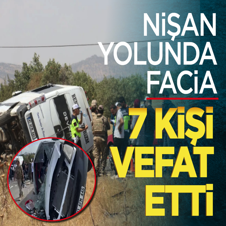 Diyarbakır'da nişan yolunda yolunda facia: 7 kişi vefat etti