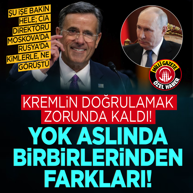 CIA Direktörü Rusya’da kimlerle, ne görüştü!  Kremlin doğrulamak zorunda kaldı