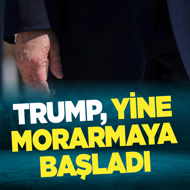 Trump, yine morarmaya başladı: Makyaj yaptığını kabul etti!